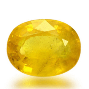 OVAL YELLOW SAPPHIRE